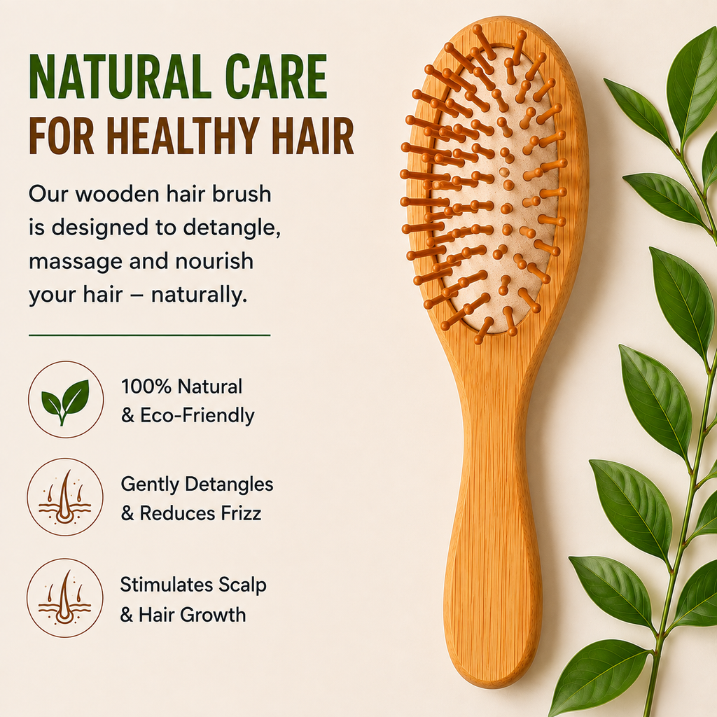 Paddle Brush – Oval Shape