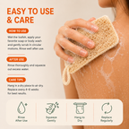 Sun Dried Loofah - Twin Pack